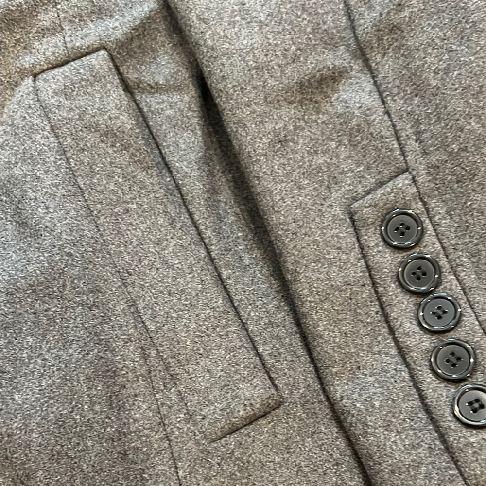 Allegra K Men’s Double-Breasted Trench Coat | Size 44/Medium - Picture 4 of 8
